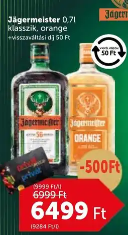 PRIVÁT Jägermeister ajánlat