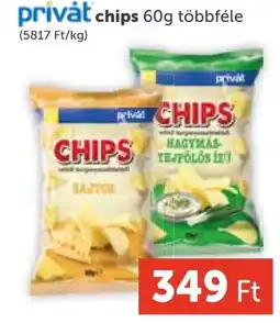 PRIVÁT Privát chips ajánlat