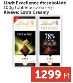 PRIVÁT Lindt Excellence étcsokoládé ajánlat