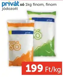 PRIVÁT Privát só ajánlat