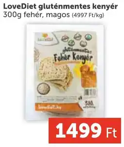 PRIVÁT LoveDiet gluténmentes kenyér ajánlat