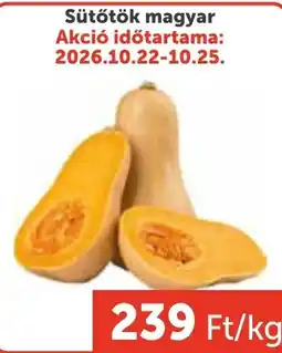 PRIVÁT Sütőtök magyar ajánlat