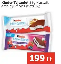 PRIVÁT Kinder tejszelet ajánlat