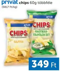 PRIVÁT Privat chips ajánlat