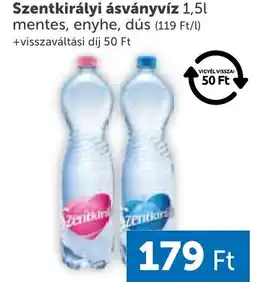 PRIVÁT Szentkirályi ásványvíz ajánlat