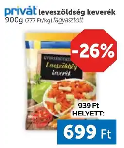 PRIVÁT Privát leveszöldség keverék ajánlat