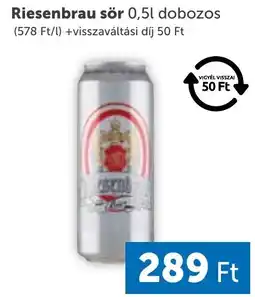 PRIVÁT Riesenbrau sör ajánlat