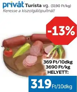 PRIVÁT Privát turista vg ajánlat