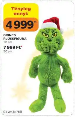 Auchan GRINCS PLÜSSFIGURA ajánlat