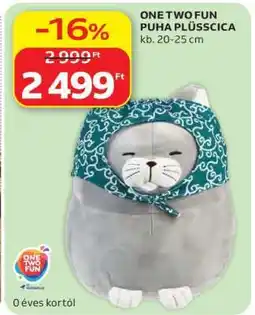 Auchan ONE TWO FUN PUHA PLÜSSCICA ajánlat