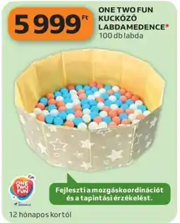 Auchan ONE TWO FUN KUCKÓZÓ LABDAMEDENCE ajánlat
