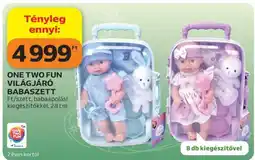 Auchan ONE TWO FUN VILÁGJÁRÓ BABASZETT ajánlat