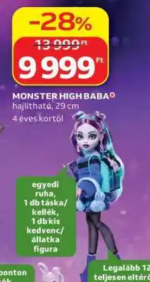 Auchan Monster High baba ajánlat