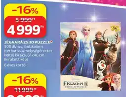 Auchan JÉGVARÁZS 3D PUZZLE ajánlat