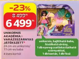 Auchan UNIKORNIS AKADÉMIA – VARÁZSSZÁRNYAS JÁTÉKSZETT ajánlat