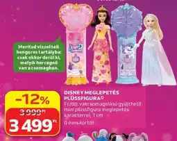 Auchan DISNEY MEGLEPETÉS PLÜSSFIGURA ajánlat