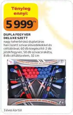 Auchan DUPLA FEGYVER DELUXE SZETT ajánlat