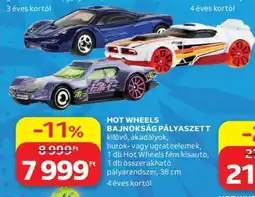 Auchan HOT WHEELS BAJNOKSÁG PÁLYASZETT ajánlat