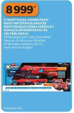 Auchan X-SHOT EXCEL COMBO PACK ajánlat