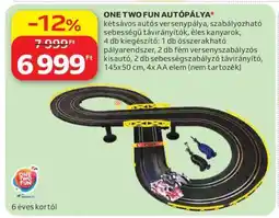 Auchan ONE TWO FUN AUTÓPÁLYA ajánlat
