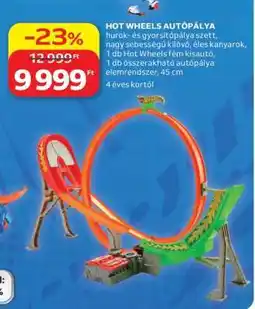 Auchan HOT WHEELS AUTÓPÁLYA ajánlat