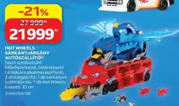 Auchan HOT WHEELS SÁRKÁNYJÁRGÁNY AUTÓSZÁLLÍTÓ ajánlat