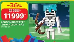Auchan LEGO MINECRAFT 21594 A CSONTVÁZ ajánlat