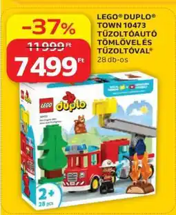 Auchan LEGO DUPLO TOWN 10473 TŰZOLTAUTÓ TÖMLŐVEL ÉS TŰZOLTÓVAL ajánlat