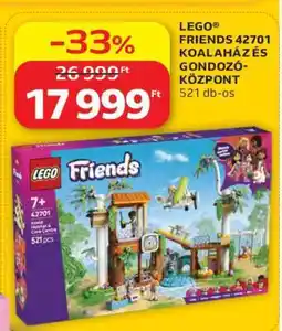 Auchan LEGO FRIENDS 42701 KOALAHÁZ ÉS GONDOZÓKÖZPONT ajánlat
