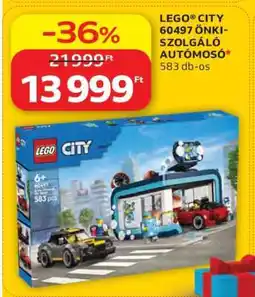 Auchan LEGO CITY 60497 ÖNKISZOLGÁLÓ AUTÓMOSÓ ajánlat