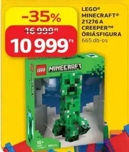 Auchan LEGO MINECRAFT 21276 A CREEPER ÓRIÁSFIGURA ajánlat