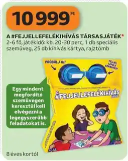 Auchan A #FEJJELEFELÉKIHÍVÁS TÁRSASJÁTÉK ajánlat