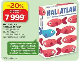 Auchan HALLATLAN TÁRSASJÁTÉK ajánlat