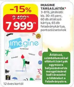 Auchan IMAGINE TÁRSASJÁTÉK ajánlat