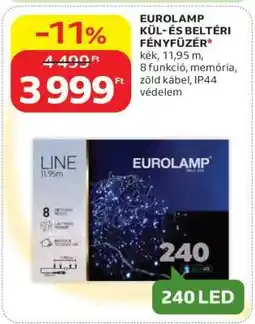 Auchan EUROLAMP KÜL- ÉS BELTÉRI FÉNYFŰZÉR ajánlat