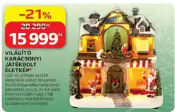 Auchan VILÁGÍTÓ KARÁCSONYI JÁTÉKBOLT ÉLETKÉP ajánlat