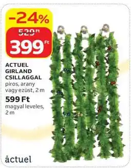 Auchan ACTUEL GIRLAND CSILLAGGAL ajánlat