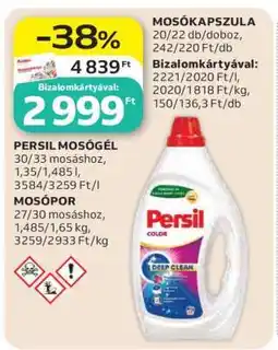 Auchan Persil mosógél ajánlat