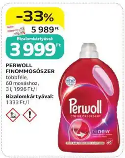Auchan Perwoll finommosószer ajánlat