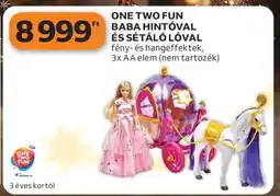Auchan ONE TWO FUN BABA HINTÓVAL ÉS SÉTÁLÓ LÓVAL ajánlat