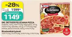 Auchan Dr. Oetker Feliciana pizza ajánlat