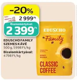 Auchan Eduscho Family Szemes Kávé ajánlat