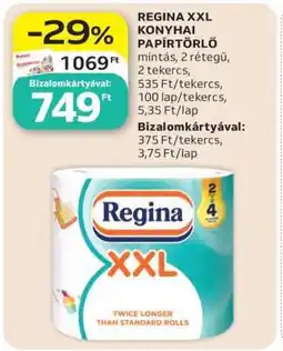 Auchan Regina XXL konyhai papírtörlő ajánlat