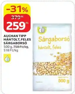 Auchan Auchan Tipp Hántolt, Feles Sárgaborsó ajánlat