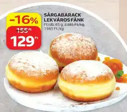 Auchan SÁRGABARACK LEKVÁROS FÁNK ajánlat