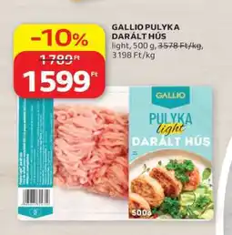Auchan GALLIO PULYKA DARÁLT HÚS ajánlat