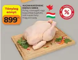 Auchan AUCHAN KEDVENC EGÉSZ CSIRKE ajánlat