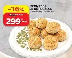 Auchan Tökmagos apró pogácsa ajánlat