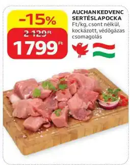 Auchan Auchan Kedvenc Sertéslapocka ajánlat