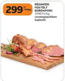 Auchan Régimódi füstölt bordaporc ajánlat